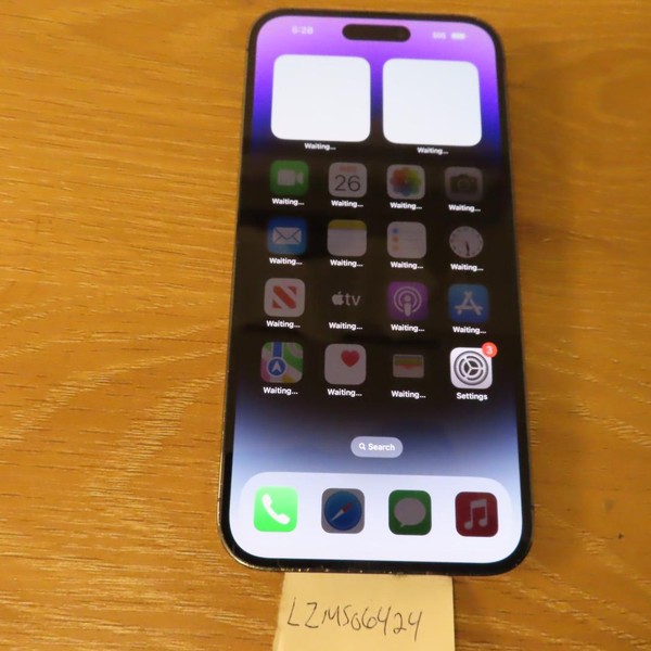 Apple iPhone 14 Pro Max - Unlocked, 128 GB, Purple, A2651