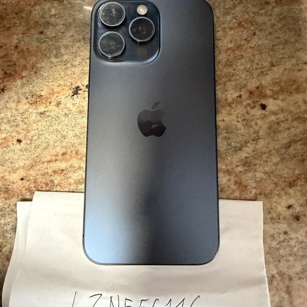 Apple iPhone 15 Pro Max - Unlocked, 256 GB, Blue, A2849