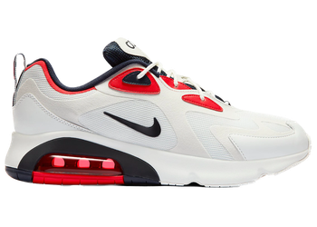 Nike Air Max 200 White Red Obsidian for sale