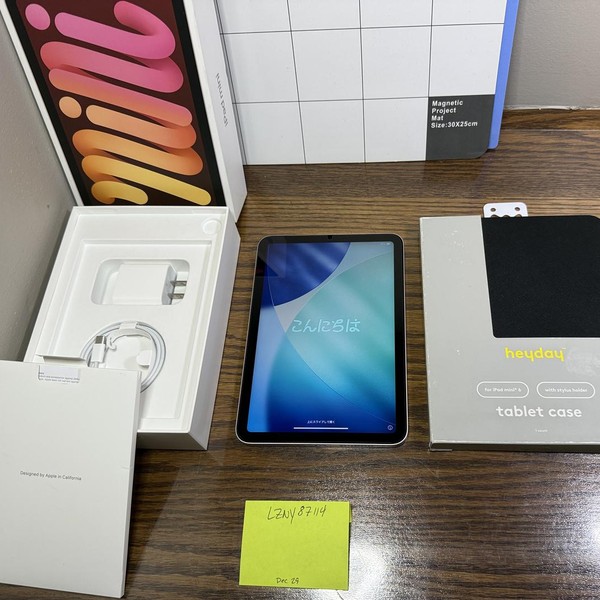 Apple iPad Mini 6th Gen - Wi-Fi, Pink, 64 GB, A2567