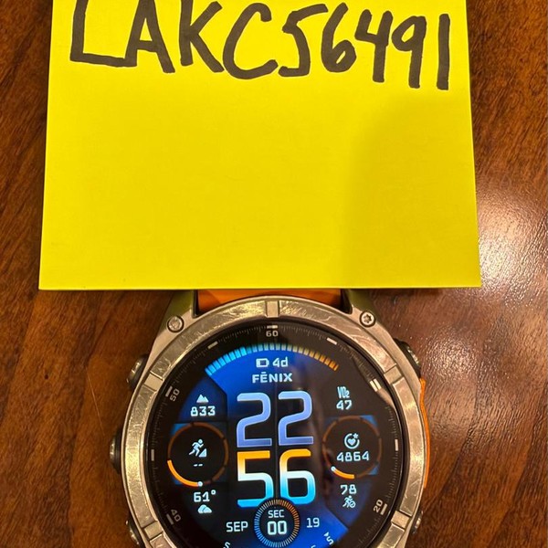 Garmin Fenix 8 - Titanium, AMOLED