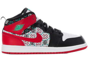 Jordan 1 Mid SE Ugly Christmas Sweater (PS) for sale