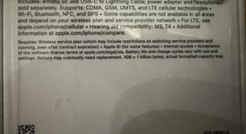 New
													Apple iPhone SE 2nd Gen 2020 - Unlocked, Black, 128 GB, A2275, photo 3 of 5