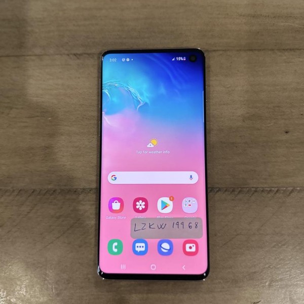 Samsung Galaxy S10 - Unlocked, 128 GB, White, 8 GB, SM-G973U1