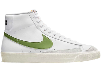 Nike Blazer Mid 77 Vintage Mismatched Swoosh Chlorophyll Black for sale