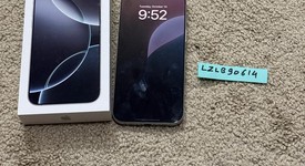 Mint
													Apple iPhone 16 Pro Max - Unlocked, White, 256 GB, A3084, photo 1 of 8