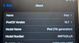 Good
													Apple iPad 7th Gen - Wi-Fi, Gold, 32 GB, A2197, photo 2 of 6