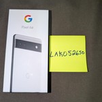 New Google Pixel 6a - Unlocked, 128 GB, Chalk, 6 GB, GX7AS
