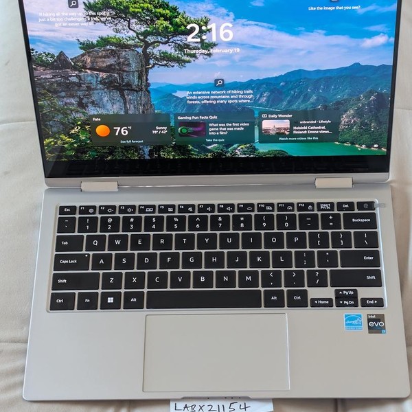 Samsung Galaxy Book2 Pro 360 - 512 GB, Silver, 16 GB, Intel Core i7, 13.3 inch