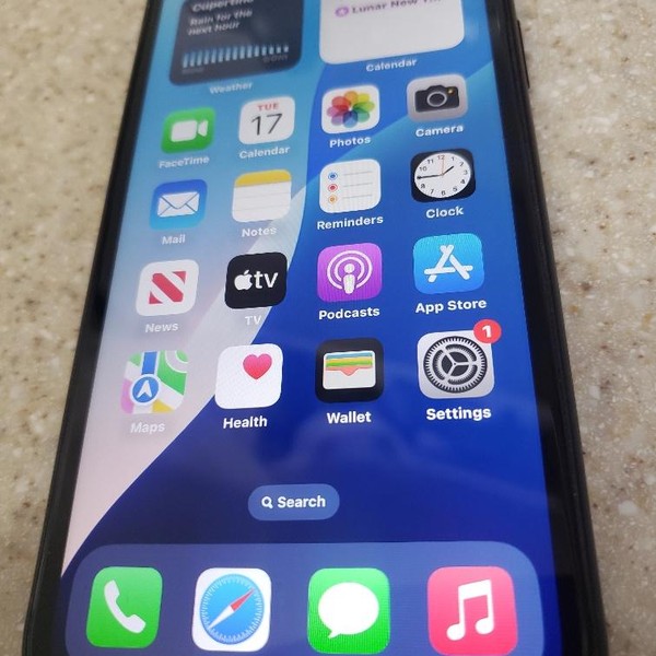 Apple iPhone Xr - Unlocked, 64 GB, Black, A1984