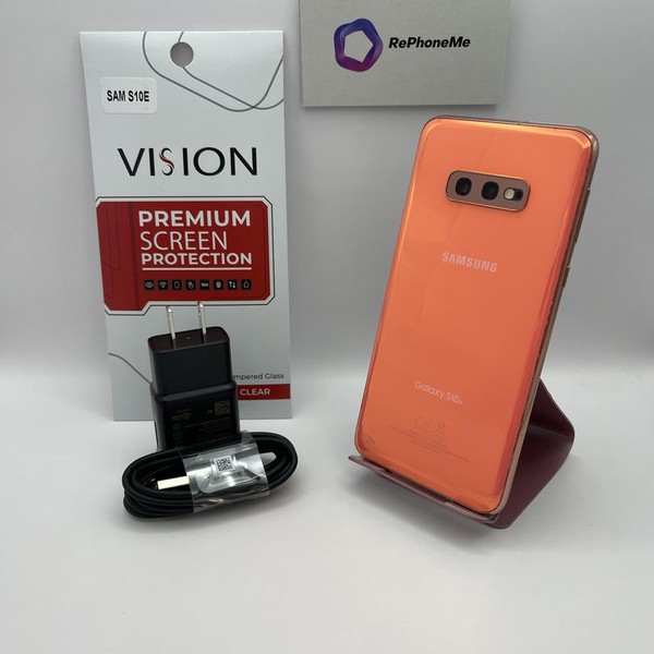 Samsung Galaxy S10e - Unlocked, 128 GB, Pink, 6 GB, SM-G970U1