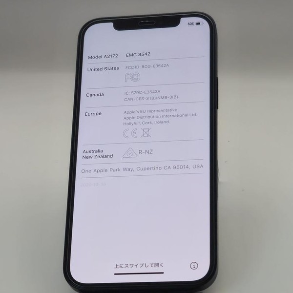 Apple iPhone 12 - Unlocked, 64 GB, Black, A2172