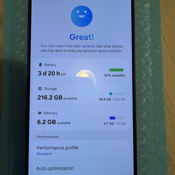 Samsung Galaxy S25 Plus - T-Mobile, Icy Blue, 256 GB, 12 GB, SM-S936U