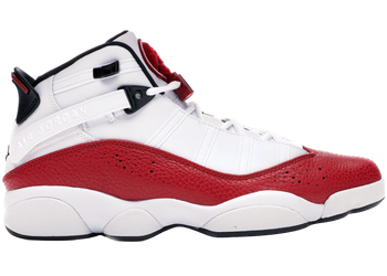 Jordan 6 Rings White University Red for sale