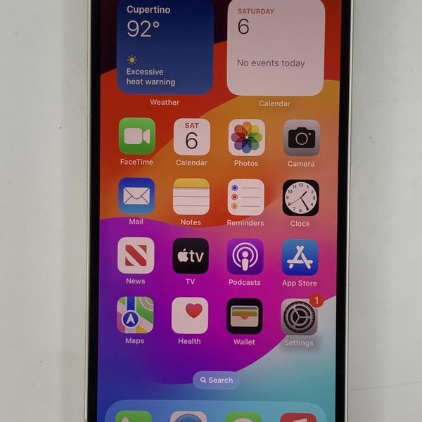 Apple iPhone 13 - Unlocked, Starlight, 256 GB, A2482