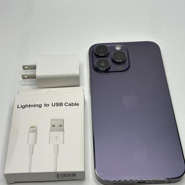 Apple iPhone 14 Pro Max - Unlocked, 256 GB, Purple, A2651