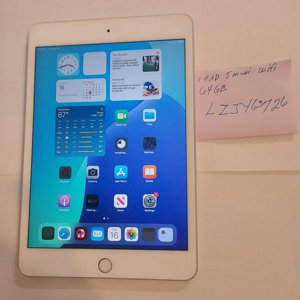 Apple iPad Mini 5th Gen - Wi-Fi, 64 GB, Gray