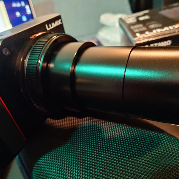 Panasonic Lumix ZS200 4k - Black