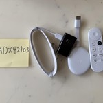 Mint Chromecast with Google TV (4K) - Snow, 4K