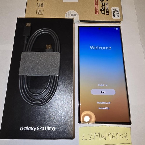 Samsung Galaxy S23 Ultra - Unlocked, 256 GB, Black, 8 GB, SM-S918U1