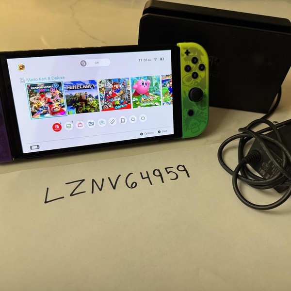 Nintendo Switch - OLED - 64 GB, Red & Blue