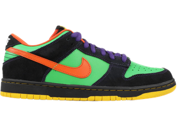 Nike SB Dunk Low Green Spark Hoop Orange for sale
