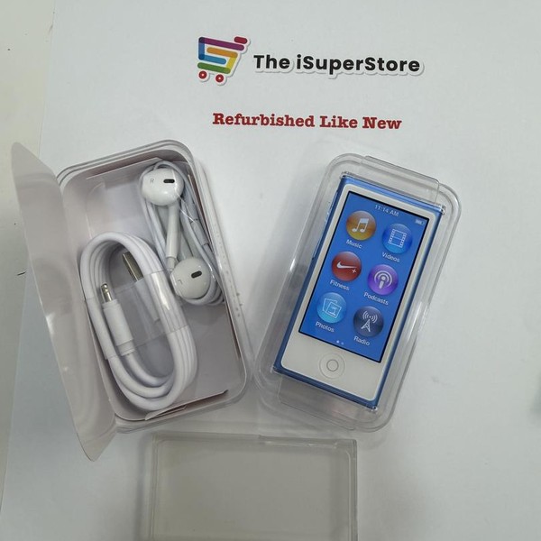 Apple iPod Nano 7th Gen 2015 - 16 GB, Blue