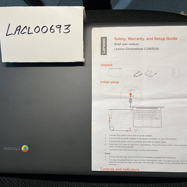 Lenovo Chromebook S330 - 32 GB, Black, 4 GB