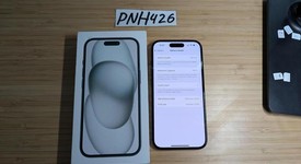 Good
													Apple iPhone 15 - Unlocked, Black, 128 GB, A2846, photo 1 of 10