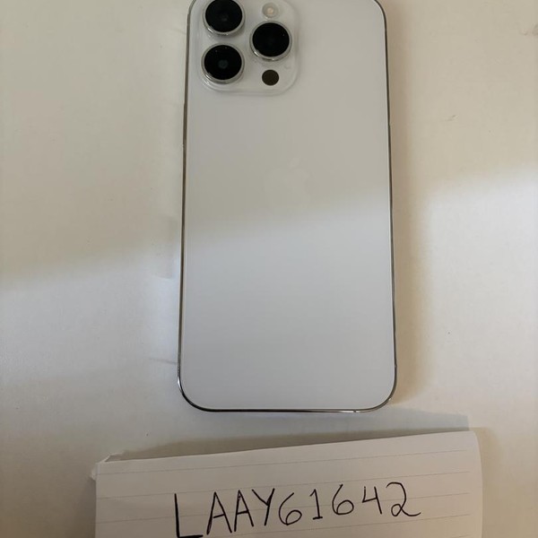 Apple iPhone 14 Pro Max - Unlocked, Silver, 128 GB, A2651