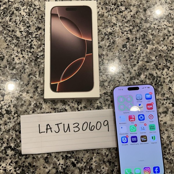 Apple iPhone 16 Pro Max - T-Mobile, 512 GB, Desert, A3084