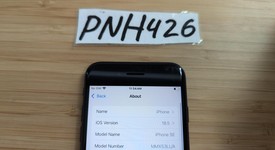 Fair
													Apple iPhone SE 3rd Gen 2022 - Unlocked, Midnight, 64 GB, A2595, photo 2 of 15