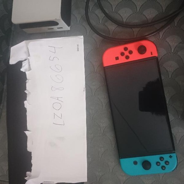 Nintendo Switch - OLED - Red & Blue, 64 GB