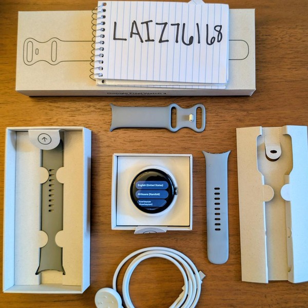 Google Pixel Watch 3 - Wi-Fi, Hazel, 45mm, Wi-Fi
