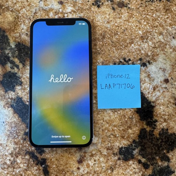 Apple iPhone 12 - Verizon, Black, 64 GB, A2172