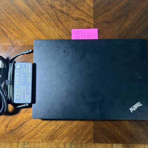 Lenovo ThinkPad L13 (Gen 1) - 256 GB, Black, 8 GB, Intel Core i5, FHD