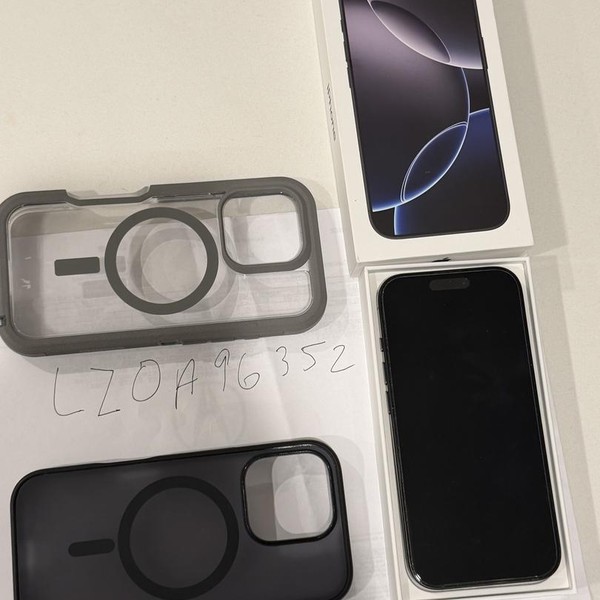 Apple iPhone 16 Pro - Unlocked, 128 GB, Black, A3083