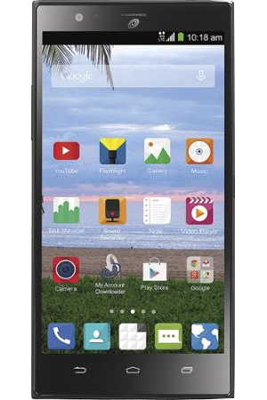 ZTE Lever LTE - Straight Talk, 16 GB, Black, Z936C