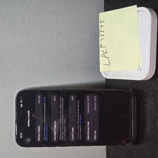 Apple iPhone 15 Pro - Unlocked, 128 GB, Blue, A2848