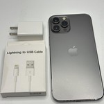 Good Apple iPhone 12 Pro Max - Unlocked, Graphite, 128 GB, A2342