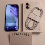 Good Apple iPhone 16 - Unlocked, 256 GB, White, A3081