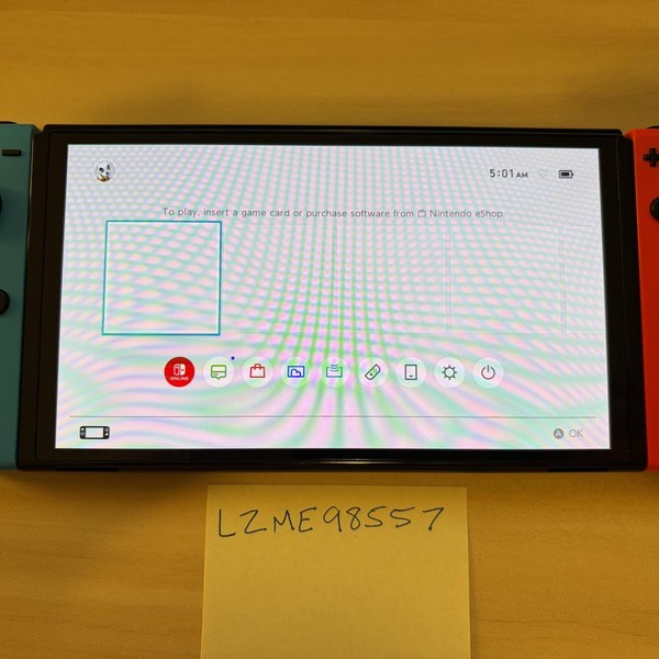 Nintendo Switch - OLED - 64 GB, Red & Blue