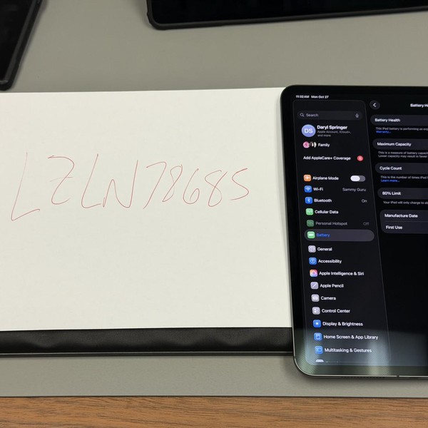 Apple iPad Pro 11 inch (M4) 2024 - Unlocked, 1 TB, Black, 16 GB, A2837, Standard Glass