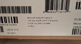 Mint
													Microsoft Surface Laptop 4 - I5, Blue, 512 GB, 16 GB, 13.5", photo 1 of 3