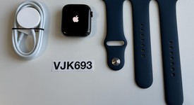 Good
													Apple Watch Series 7 45mm - Unlocked, Graphite, A2477 - Cellular, Stainless, photo 1 of 6
