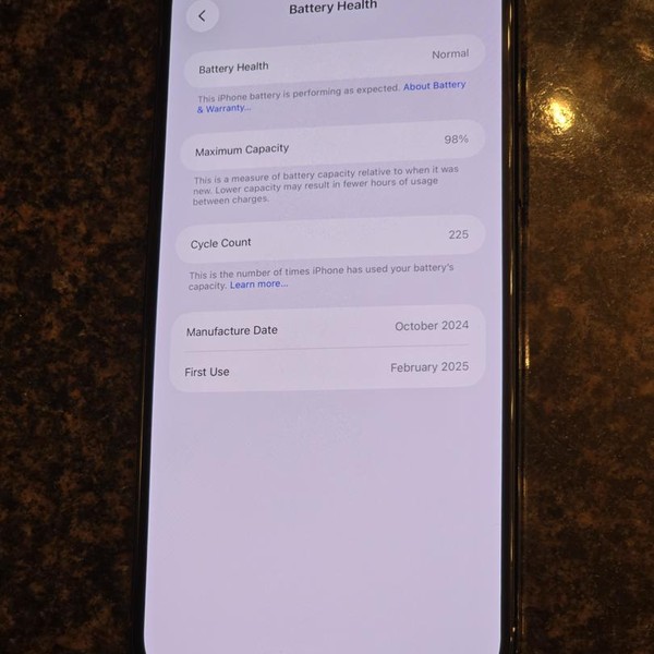 Apple iPhone 15 Plus - Unlocked, 128 GB, Black, A2847