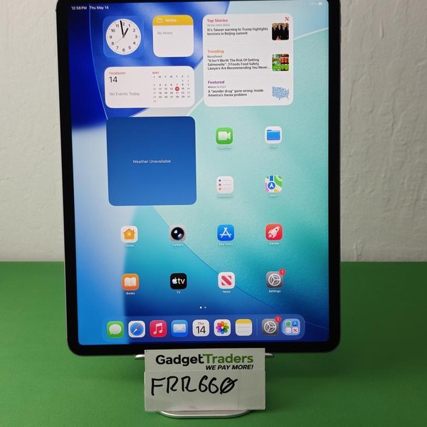 Apple iPad Air 13 inch (M2) 2024 - Unlocked, 128 GB, Gray, A2899