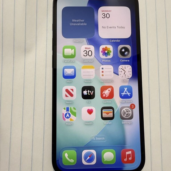 Apple iPhone 16e - Unlocked, 128 GB, Black, A3212