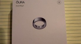New
													Oura Ring Gen 4 - Brushed Silver, Size 9, photo 4 of 4