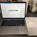 Good MacBook Pro 2020 - 13 inch - 256 GB, Gray, 8 GB, Apple M1